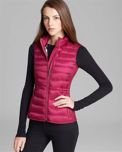 burberry quilted vest women's.